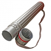 Tuba 60-110 cm śr.8,5cm szara