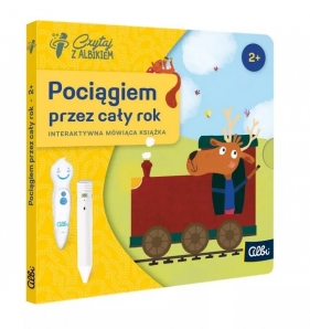 Czytaj z Albikiem: Pociągiem przez cały rok - Miniksiążka (85535)