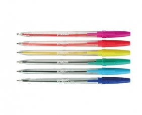 Długopisy Fluo, 6 kolorów (68926)