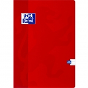 Zeszyt Oxford Esse A5/60k, kratka - czerwony (400136900)