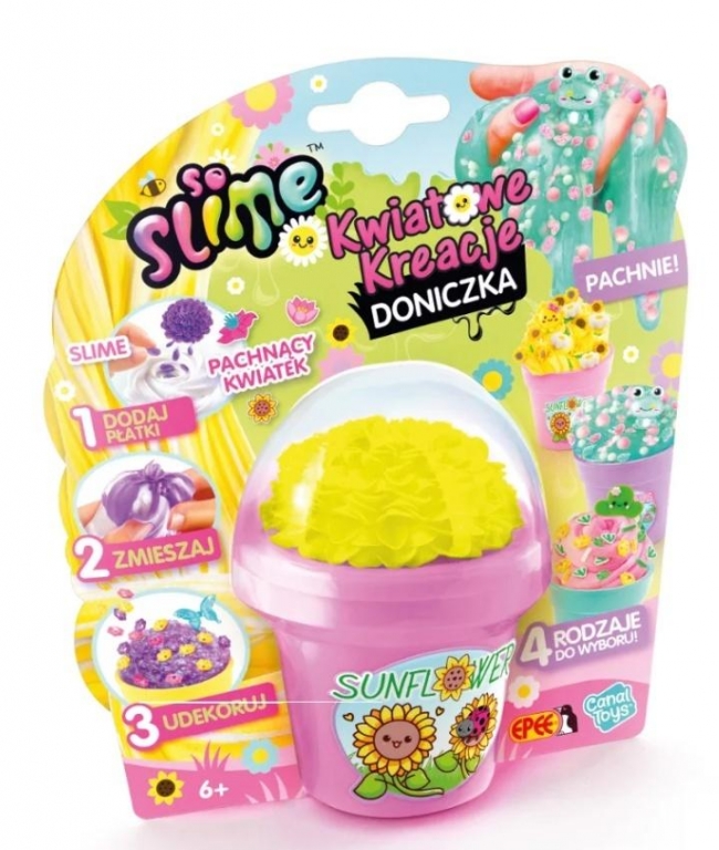 Slime Kwiatowe Kreacje - Słodkie Słoneczniki
