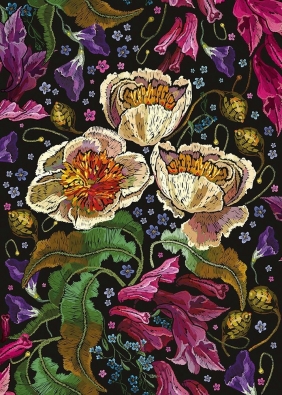 Interdruk, Puzzle 1000: Flowers 4 - Poppies