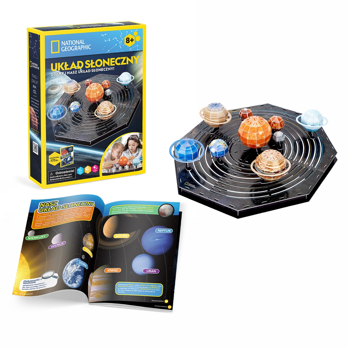 Puzzle 3D National Geographic Układ słoneczny (306-DS1087)