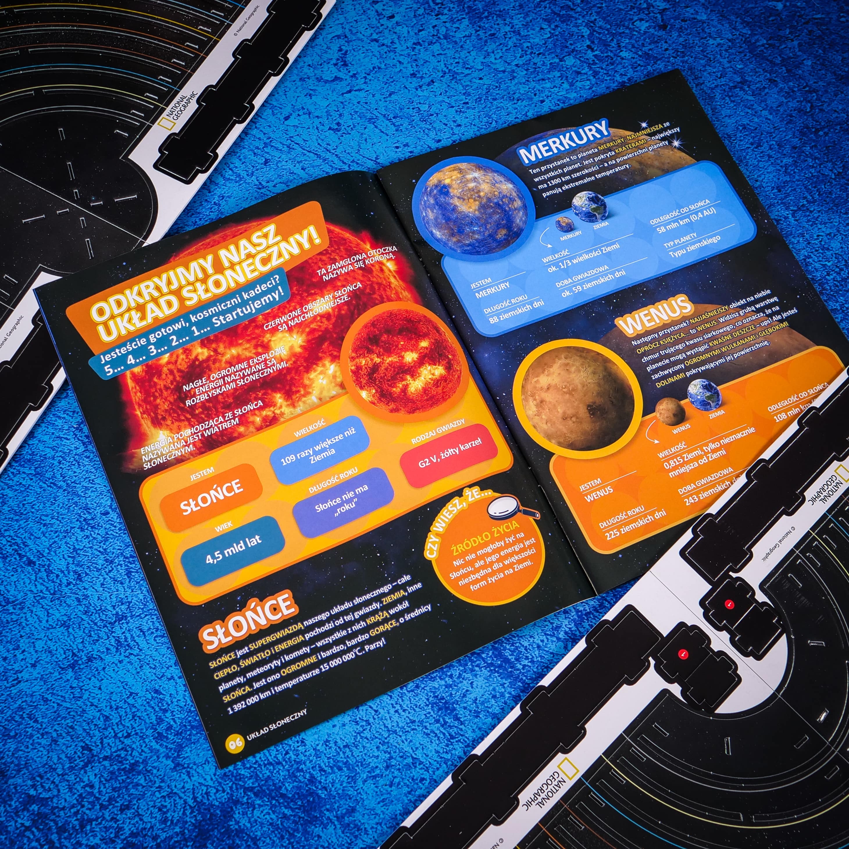 Puzzle 3D National Geographic Układ słoneczny (306-DS1087)