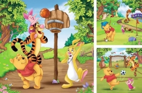 Ravensburger, Puzzle 3x49: Kubuś Puchatek (05187)
