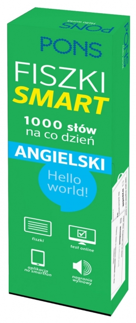 Fiszki SMART - 1000 słów na co dzień Angielski