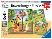 Ravensburger, Puzzle 3x49: Kubuś Puchatek (05187)