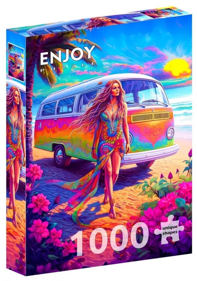 Puzzle 1000 el. Miłość i pokój