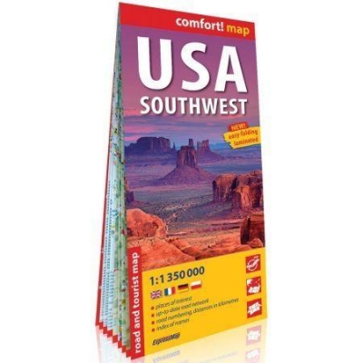 comfort! map South-West USA