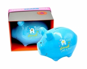 Skarbonka mała świnka Kasa na domek jak ze snów