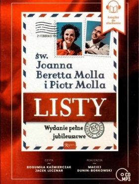 Listy Joanna Beretta Molla i Piotr Molla Audiobook - Opracowanie zbiorowe