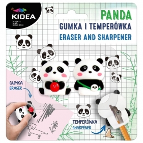 Kidea, Gumka i temperówka - Panda
