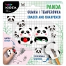 Kidea, Gumka i temperówka - Panda