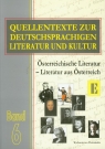 Quellentexte zur Deutschsprachigen t.6 Osterreichische Literatur -