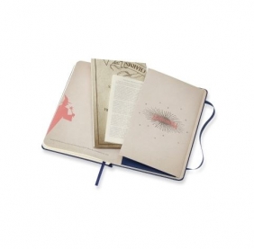 Kalendarz 2019 dzienny Moleskine 12M L edycja limitowana DENIM, twarda oprawa, niebieski