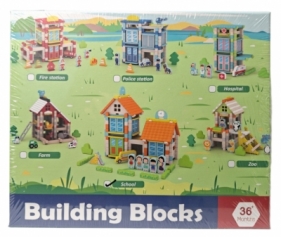 Klocki drewniane szkoła