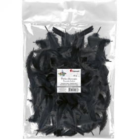 Piórka 16g Czarne 5-12cm