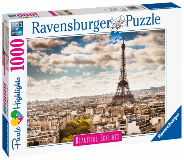 Ravensburger, Puzzle 1000: Paryż (14087)