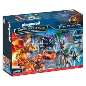 Playmobil Novelmore: Kalendarz adwentowy - Bitwa o magiczny kamień (70187)