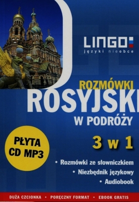 Rosyjski w podróży Rozmówki 3 w 1 + CD - Zybert Mirosław