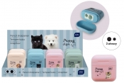 Temperówka podwójna z pojemnikiem - Puppy Sign, 1 szt.
