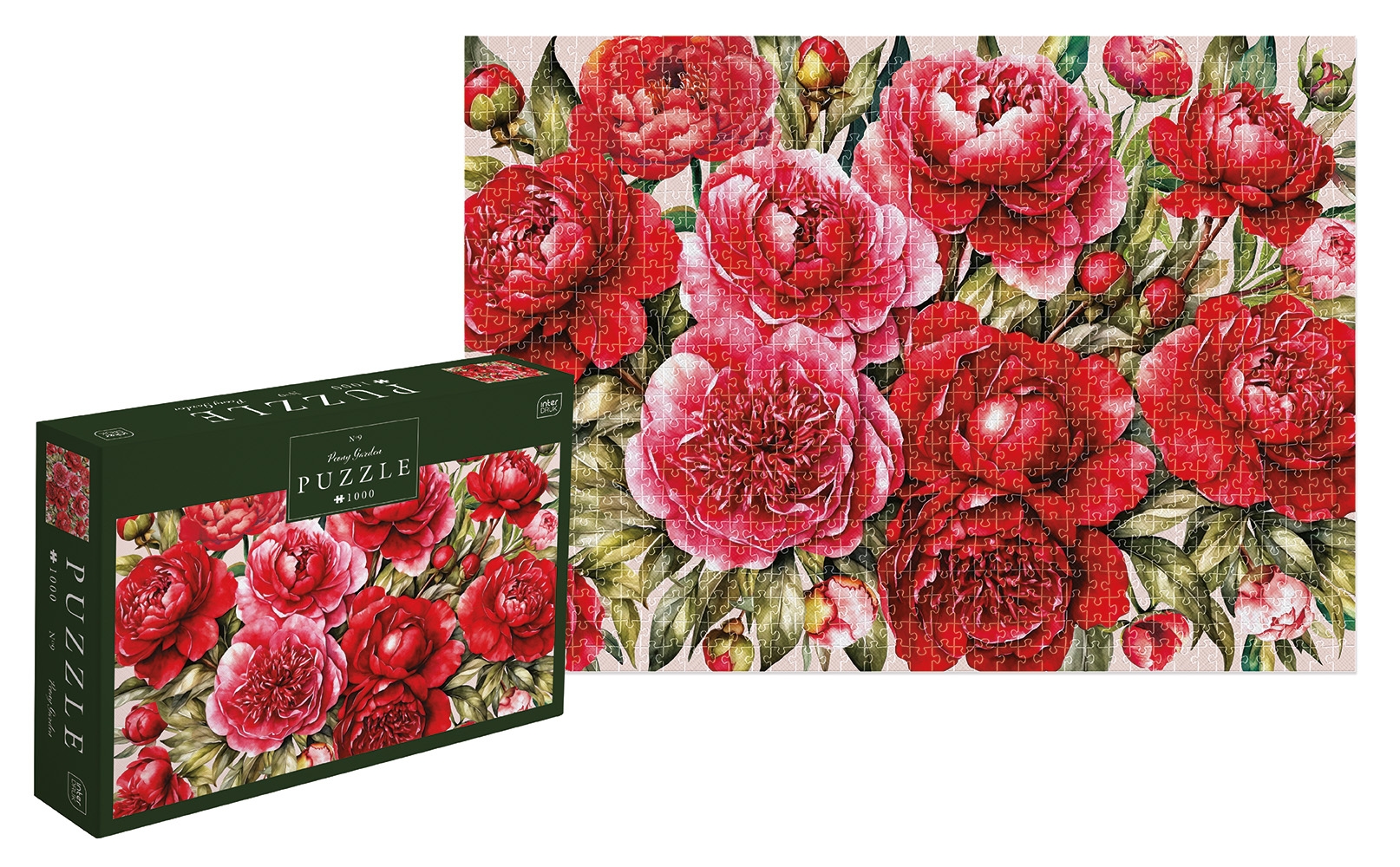 Interdruk, Puzzle 1000: Flowers 9 - Peony Garden