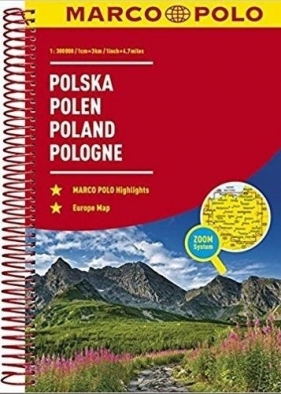 Atlas Polska 1:300 000 MARCO POLO - Praca zbiorowa
