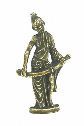 Figurka metalowa Mistrz Katana 3,5cm