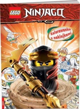 Lego Ninjago Kolorowanka z naklejkami - Praca zbiorowa