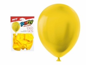 Balon dmuchany standard żółty 26cm 12szt