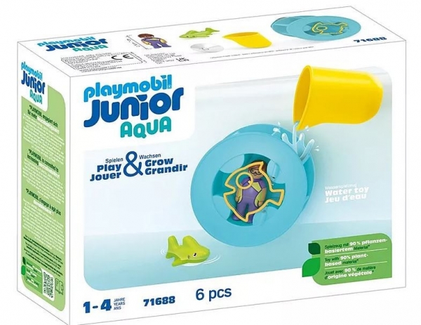 Zestaw z figurką Junior Aqua 71688 Młyn wodny z małym rekinem (71688)