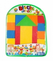 Klocki piankowe plecak 32el