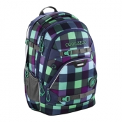 Plecak ScaleRale, kolor: Green Purple, system MatchPatch