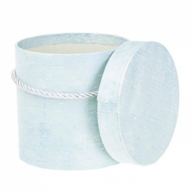 Pudełko Flower Box jasnoniebieski ROZETTE