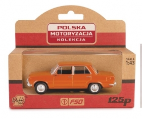 PRL FIAT 125P- Brązowy