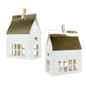 Papierowe domki 2szt
