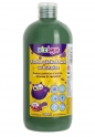 Farba plakatowa STRIGO w butelce, 500 ml ciemnozielona