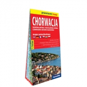 Chorwacja, Słowenia, Bośnia i Hercegowina, Serbia, Czarnogóra, Kosowo, Macedonia; mapa samochodowa w