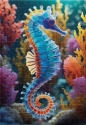 Puzzle 250: Colourful Nature 7 - Sea Horse