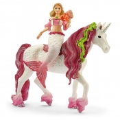 Schleich Bayala, Syrena Feya na podwodnym jednorożcu (70593)