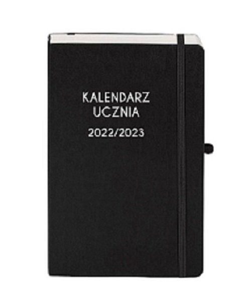 Kalendarz Ucznia 2022/2023 A5 TNS czarny