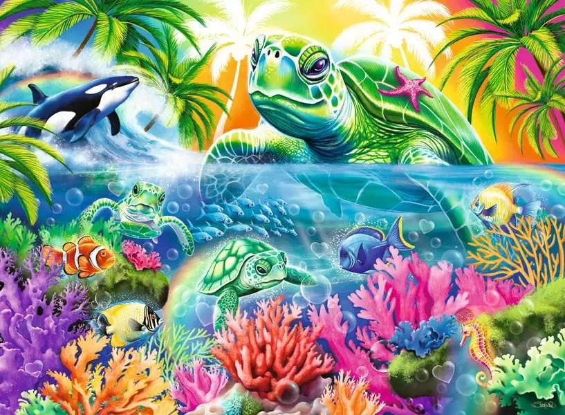 Ravensburger, Puzzle XXL 300: Skarby oceanu (12004388)