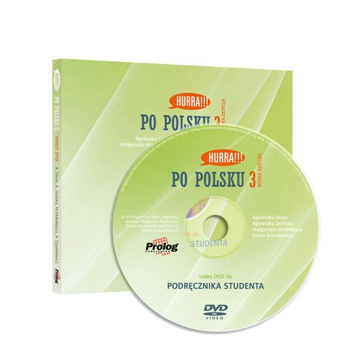 Hurra!!! Po polsku 3 DVD do Podręcznika studenta Nowa Edycja