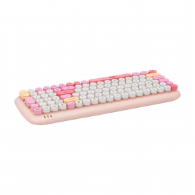 Klawiatura bezprzewodowa Keybe - Candy Pink