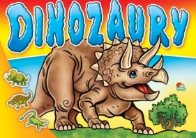 Kolorowanka. Dinozaury (A4, 16 str.) - Opracowanie zbiorowe