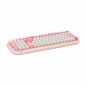 Klawiatura bezprzewodowa Keybe - Candy Pink