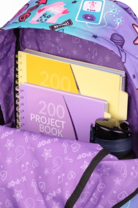 Coolpack, Plecak młodzieżowy Cross - K-Pop Rainbow