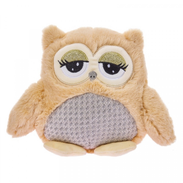 Maskotka Sowa Agnes karmelowa 28 cm (13833)