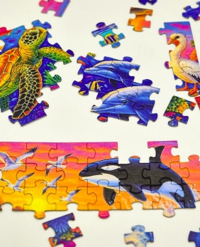 Alexander, Puzzle 120: Classic Jigsaw - Głębia Oceanu (5088)