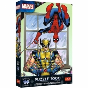 Puzzle 1000 Spider-Man&Wolverine: Święta TREFL